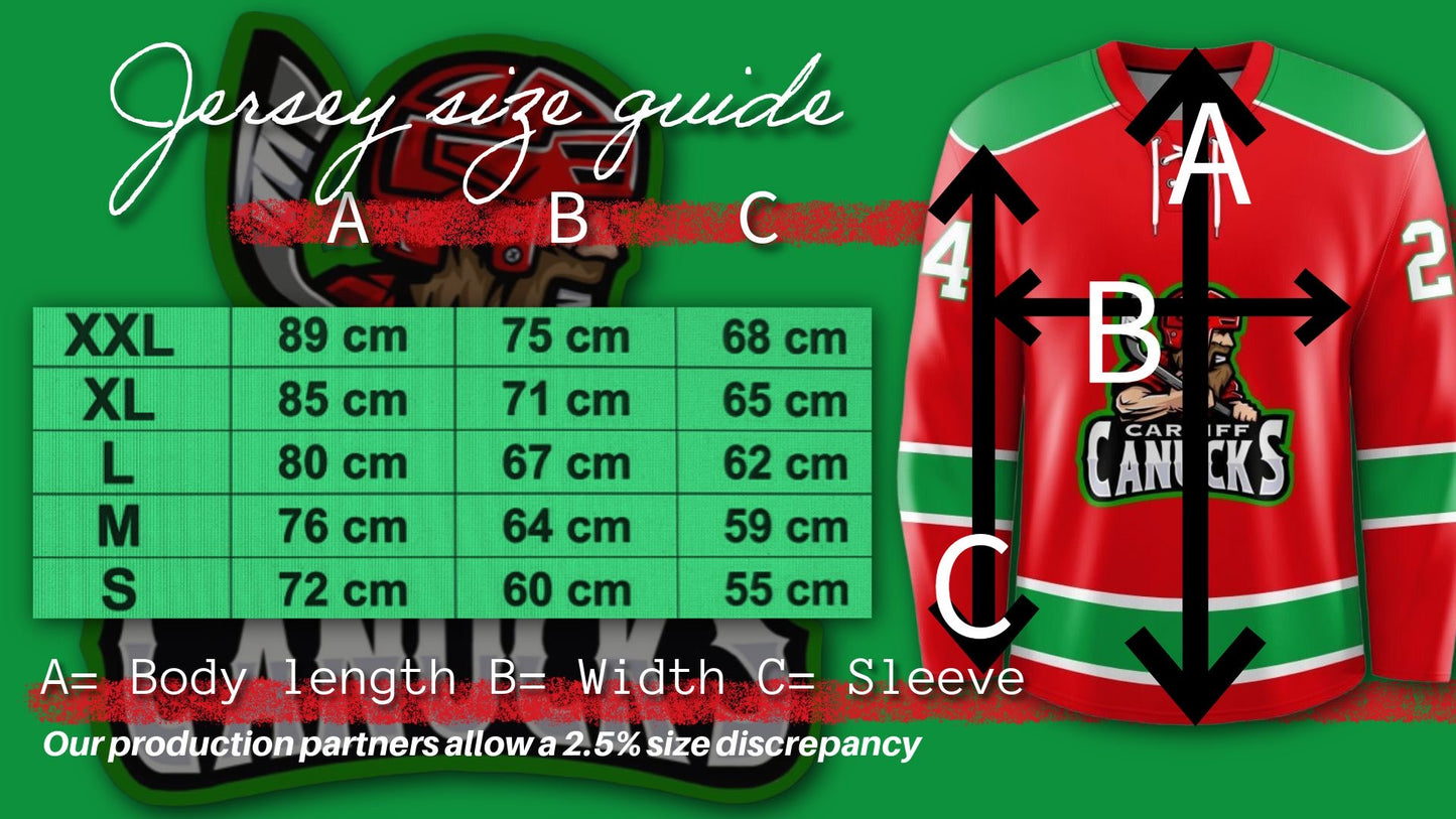 Adult Canucks Alternate Jersey - Players Version