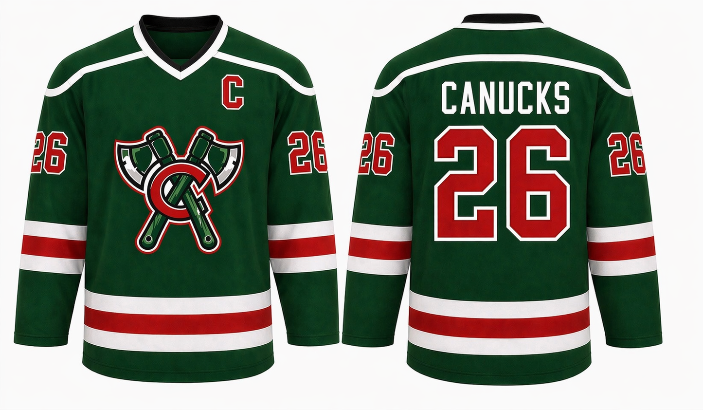 Adult Canucks Alternate Jersey - Replica Version 