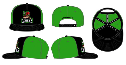 Canucks Snapback (Black + Green)